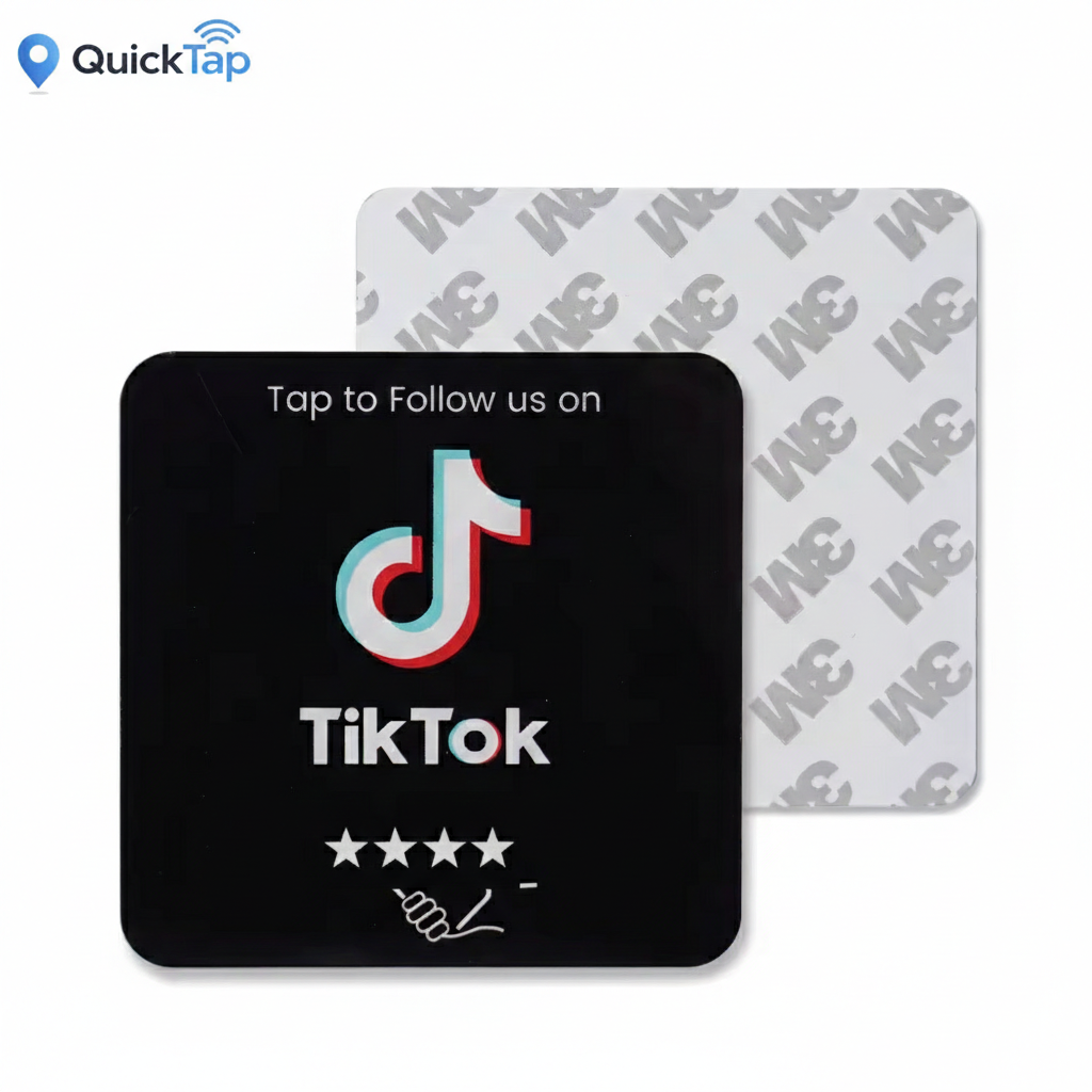 Carte NFC Réseaux Sociaux - TikTok