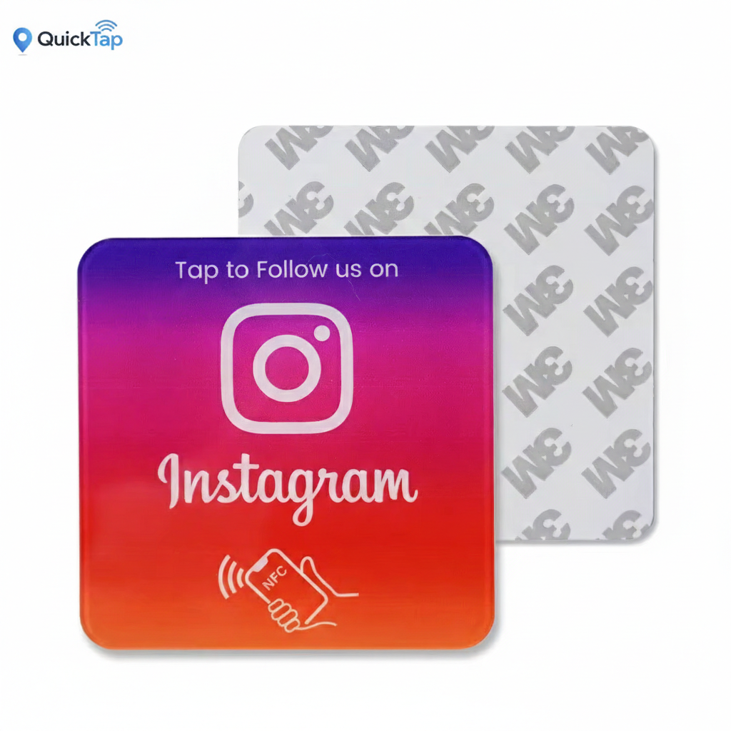 Carte NFC Réseaux Sociaux - Instagram