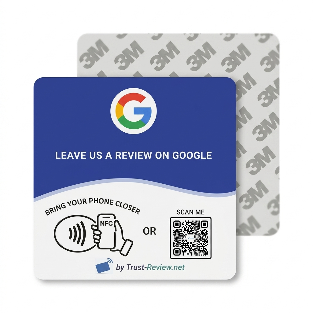 Carte NFC Avis Google EN