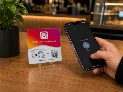 Carte NFC Instagram FR