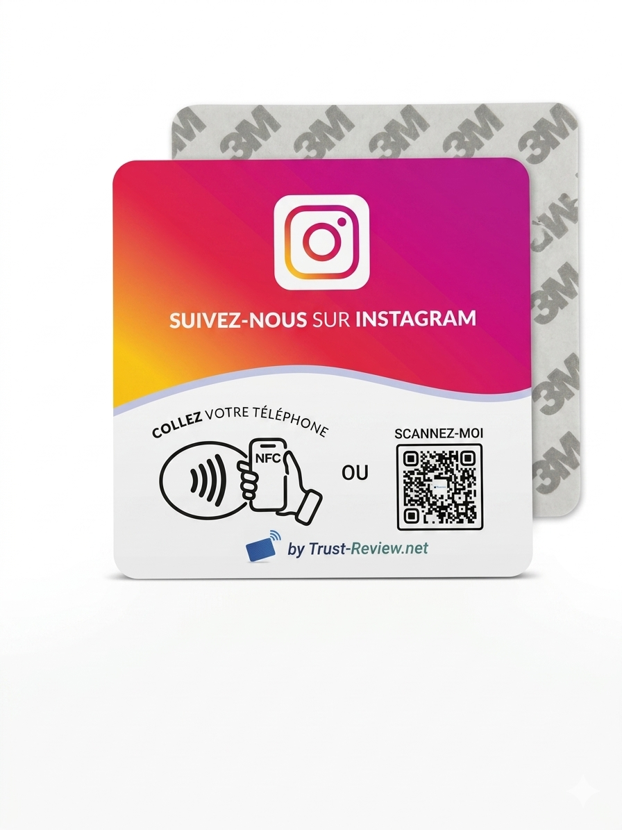 Carte NFC Instagram FR