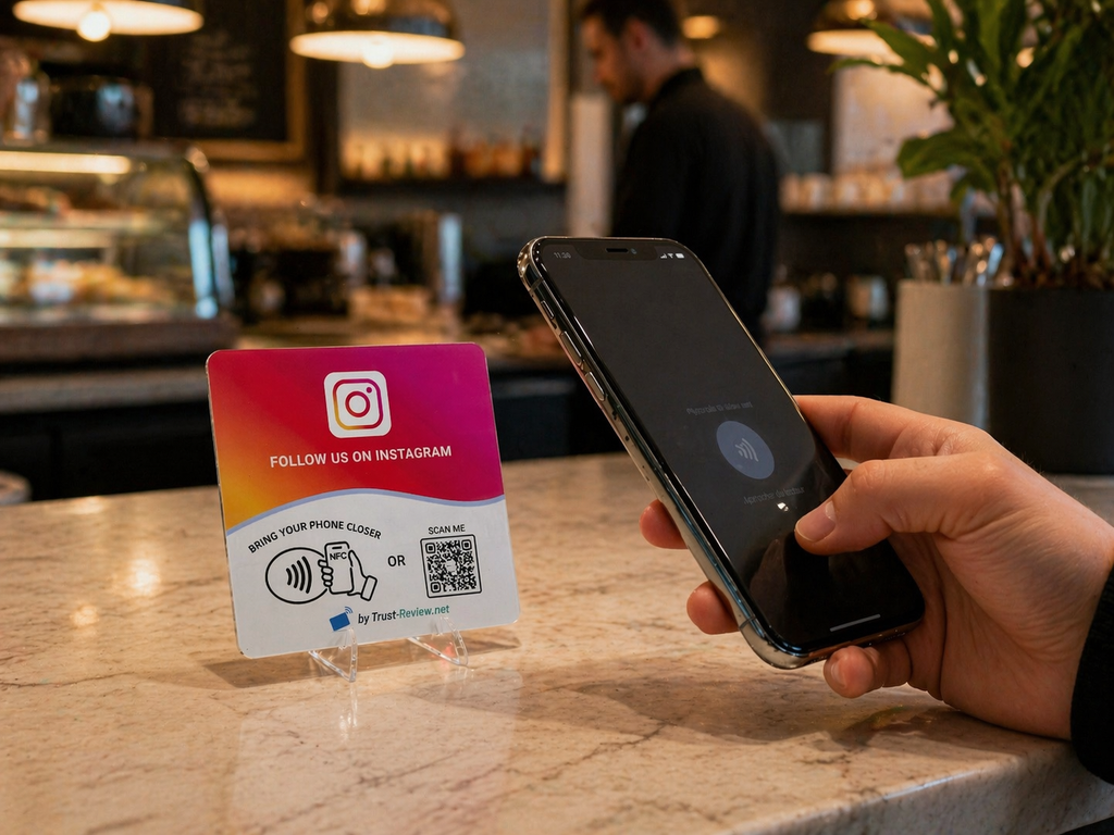 Carte NFC Instagram EN