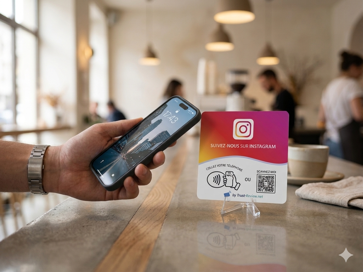 Carte NFC Instagram FR