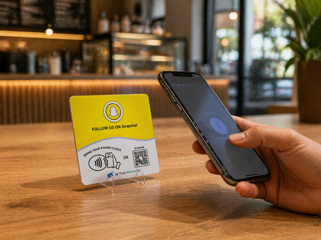 Carte NFC Snapchat EN
