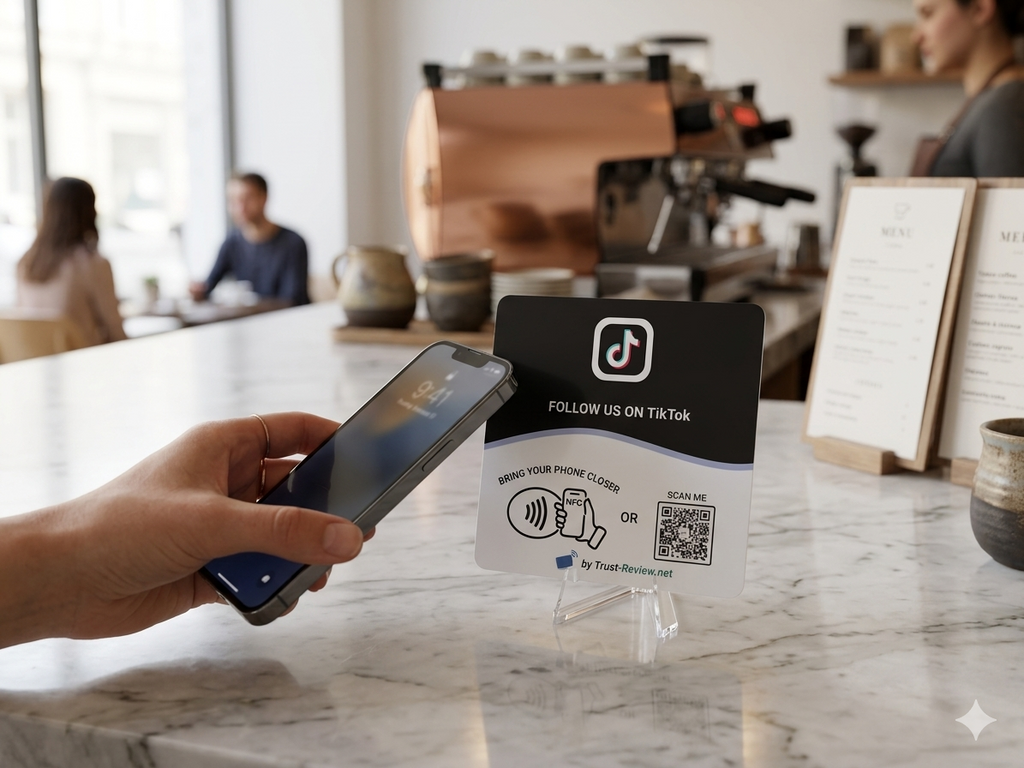 Carte NFC Tiktok EN