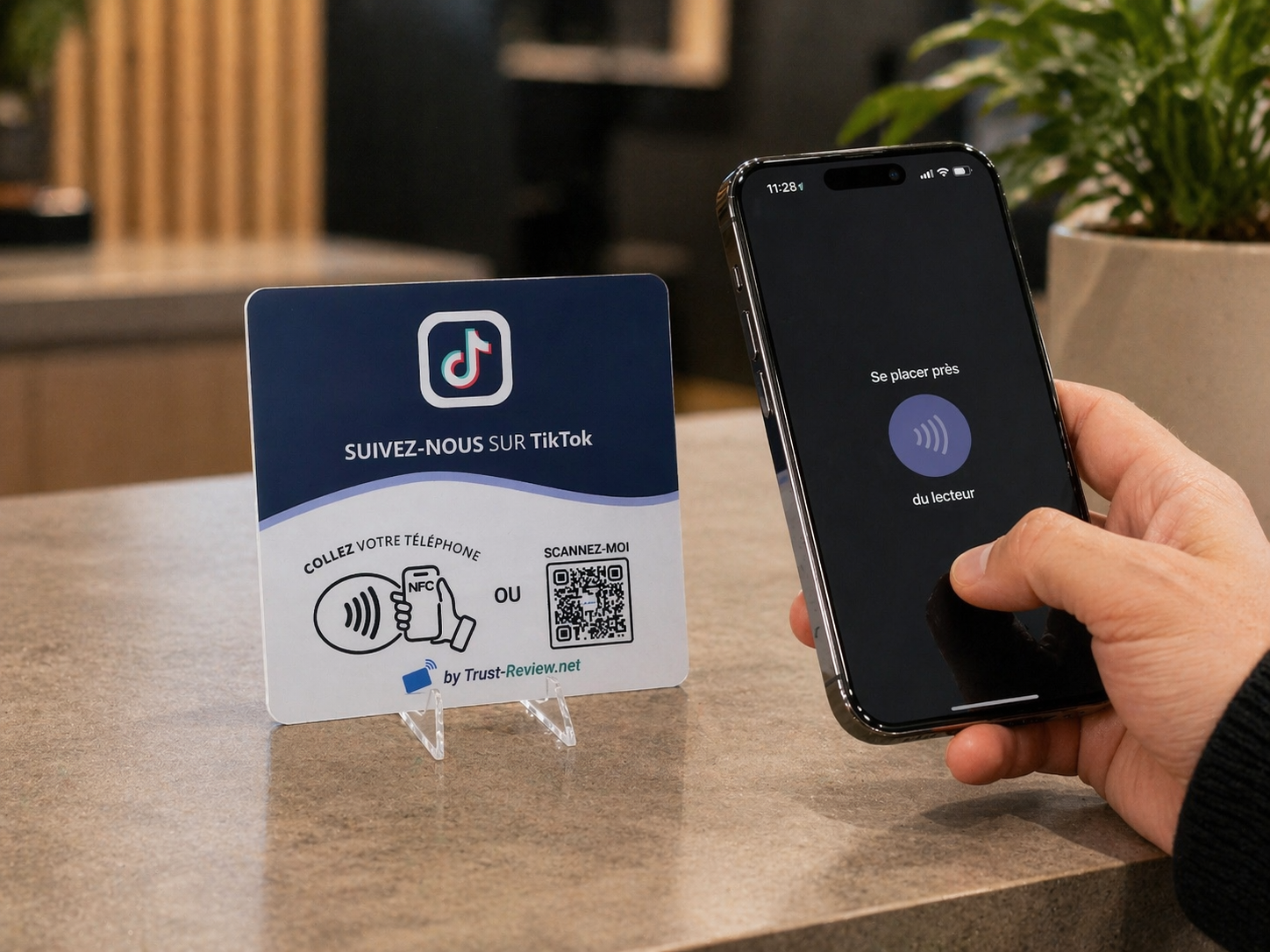 Carte NFC TikTok FR